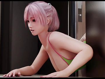  Get fuck with new beauty girlfriend - Hentai 3d 96