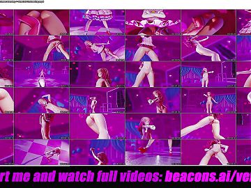 Sexy Thick Teen In Pink Dress Dancing   Gradual Undressing (3D HENTAI)