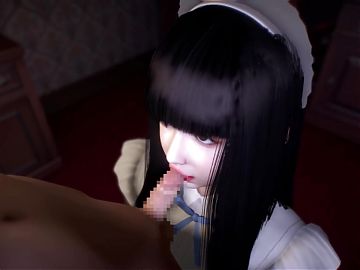 Cute maid blow small dick - Hentai 3d 94