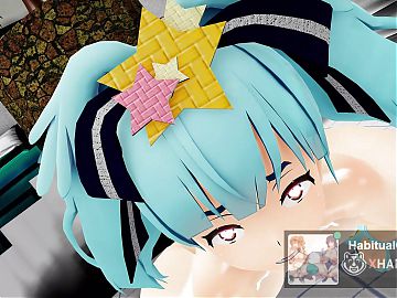 mmd r18 Lily Dragon Lady sexy girl queen love anal sex with the prince ahegao 3d hentai