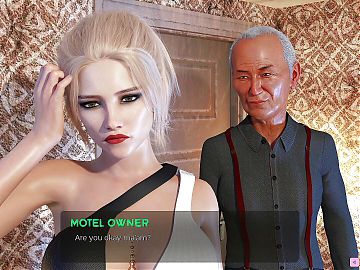 Motel owner Fuck Horney Wife - 3d game