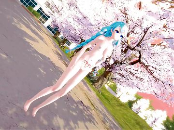 Honkai Impact Kiana Kaslana Hentai Nude Dance Mmd 3D Blue Hair Color Edit Smixix